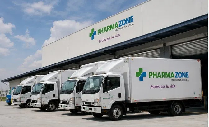 Ilustración: Unidades logísticas de distribución Pharmazone