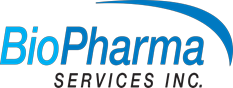 Logotipo de BioPharma Services en el currículo de 2023