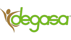 Logotipo de Degasa en el currículo de 2023