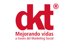 Logotipo de DKT en el currículo de 2023